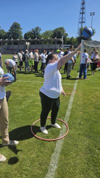 Zdjęcia z XXIX Sportowych Spotkanie Osób Niepełnosprawnych "Bądźmy razem" w Kowalewie Pomorskim