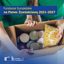 karton z żywnością
